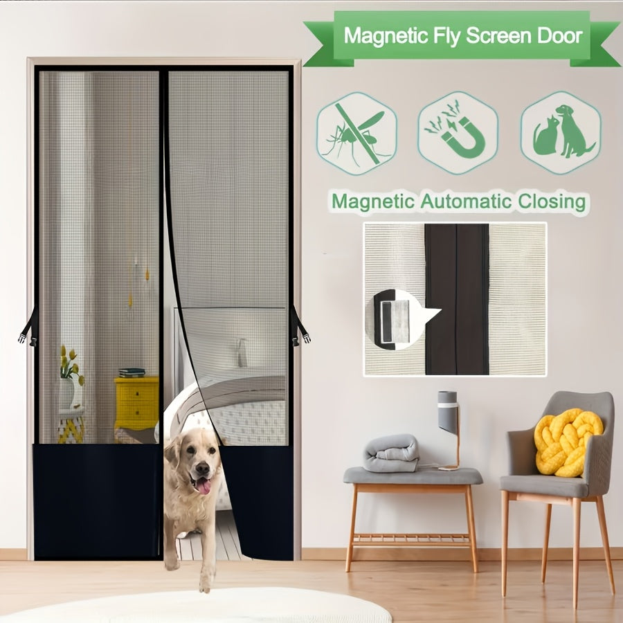 Magnetic Mesh Door Screen