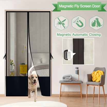Magnetic Mesh Door Screen