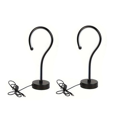 Question Mark Table Lamp — USB Dimmable LED Desk Light