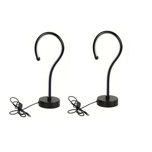 Question Mark Table Lamp — USB Dimmable LED Desk Light