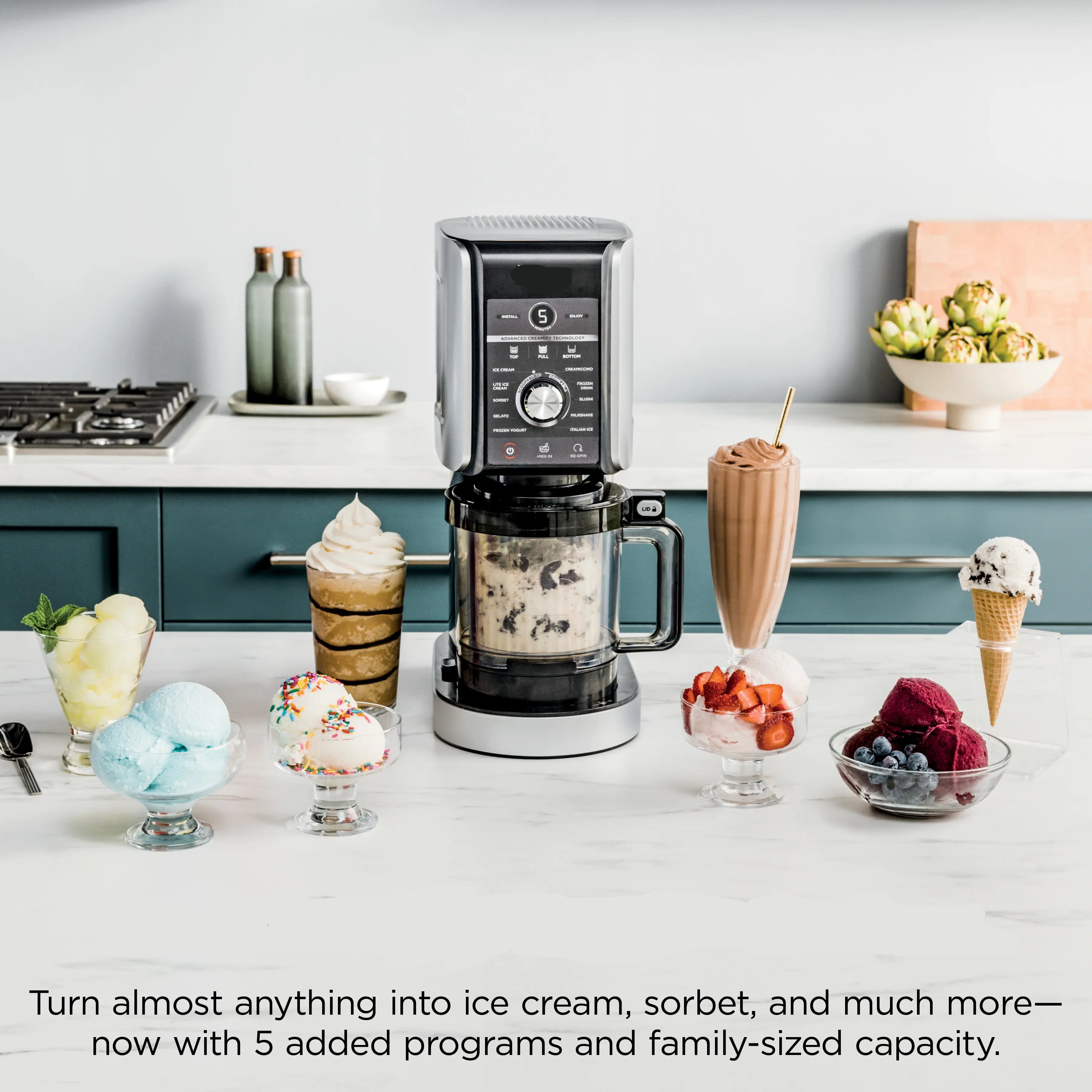 11-in-1 Automatic Ice Cream & Premium Frozen Treat Maker (XL Size)
