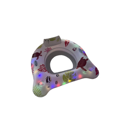 Glow Lounge — Luminous U-Shaped Pool Float