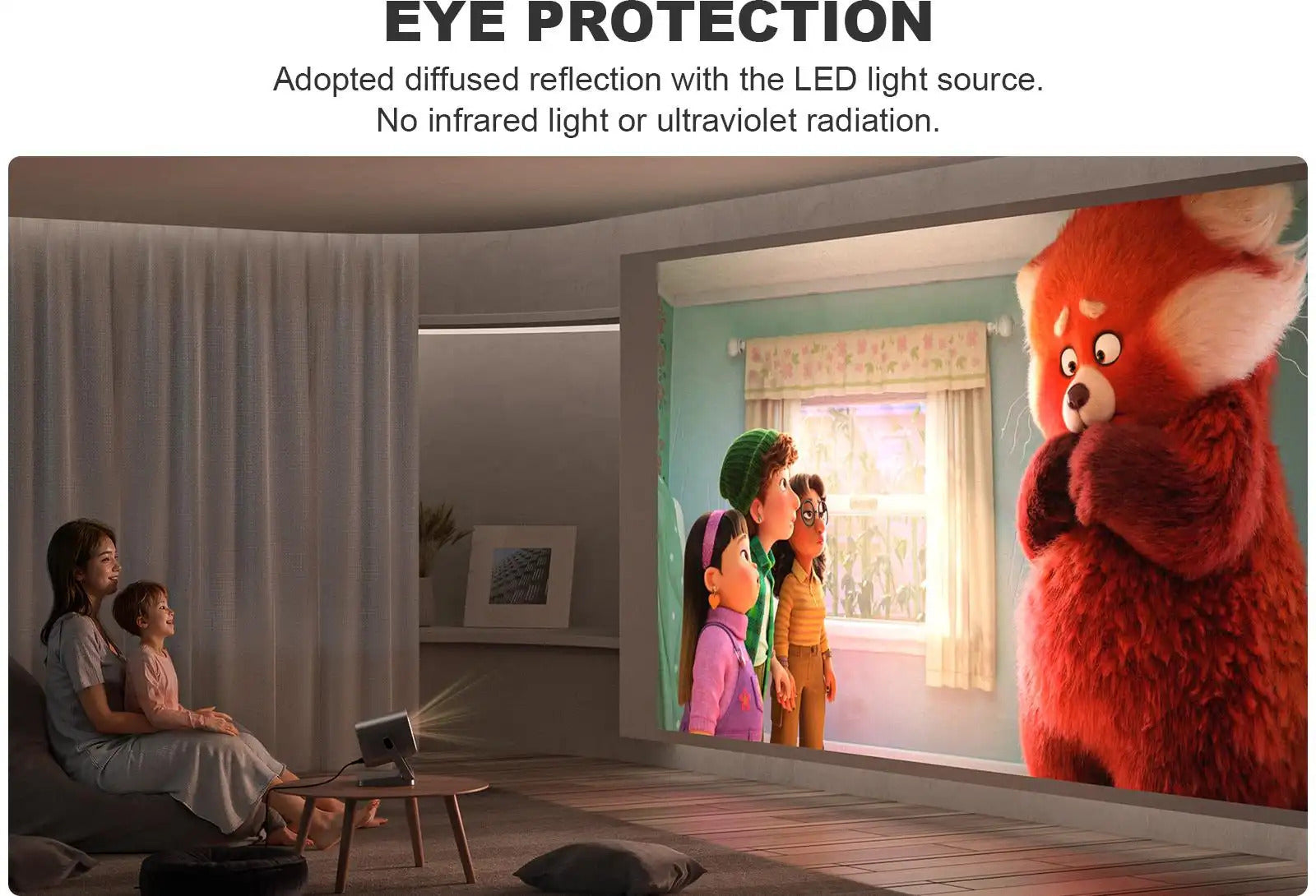 M10 Netflix Certified Portable Projector Native 1080P 600 ANSI Home Cinema Projector with Dual Auto Focus, WiFi 6 & BT 5.0 – Outdoor & Gaming Mini Projector Bundle with Dolby Audio, HDMI/USB-C & Complete Projection Kit