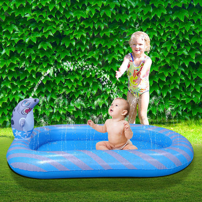 Dino Splash Pool — Kids Water Spray Pool