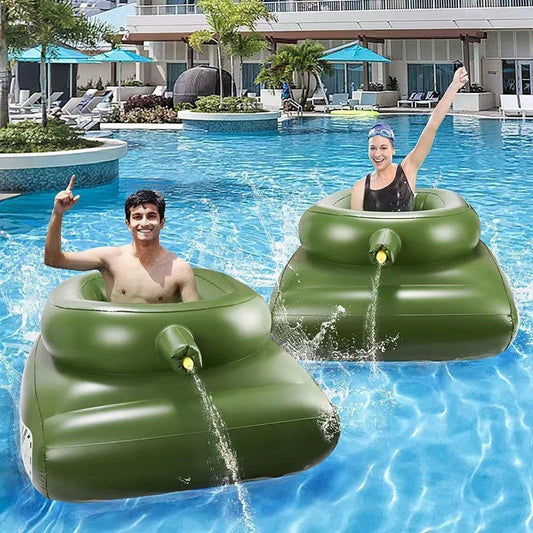 Inflatable Tank Toy with water Gun