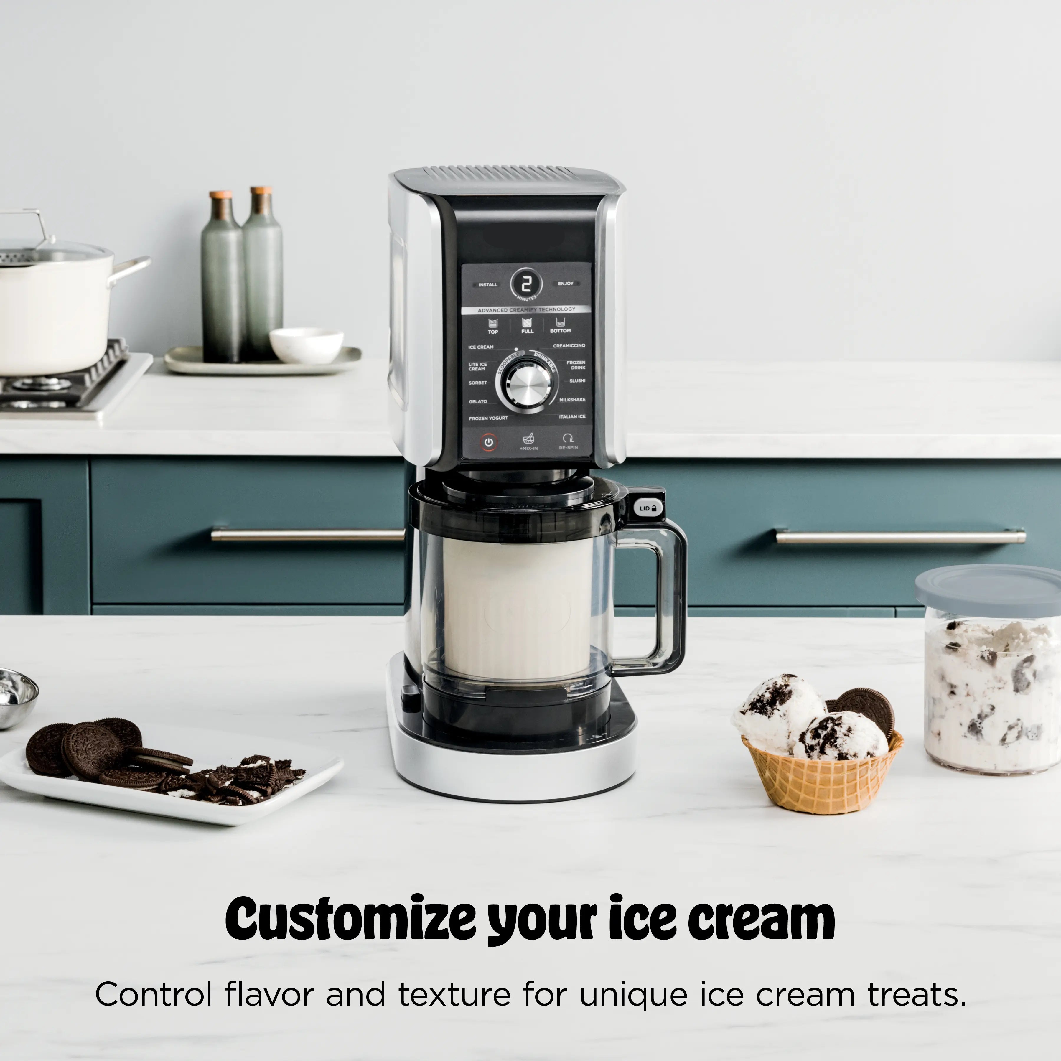 11-in-1 Automatic Ice Cream & Premium Frozen Treat Maker (XL Size)