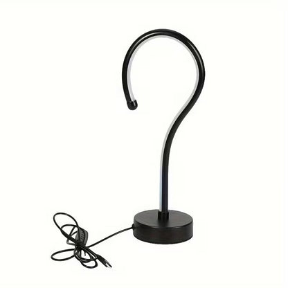 Question Mark Table Lamp — USB Dimmable LED Desk Light