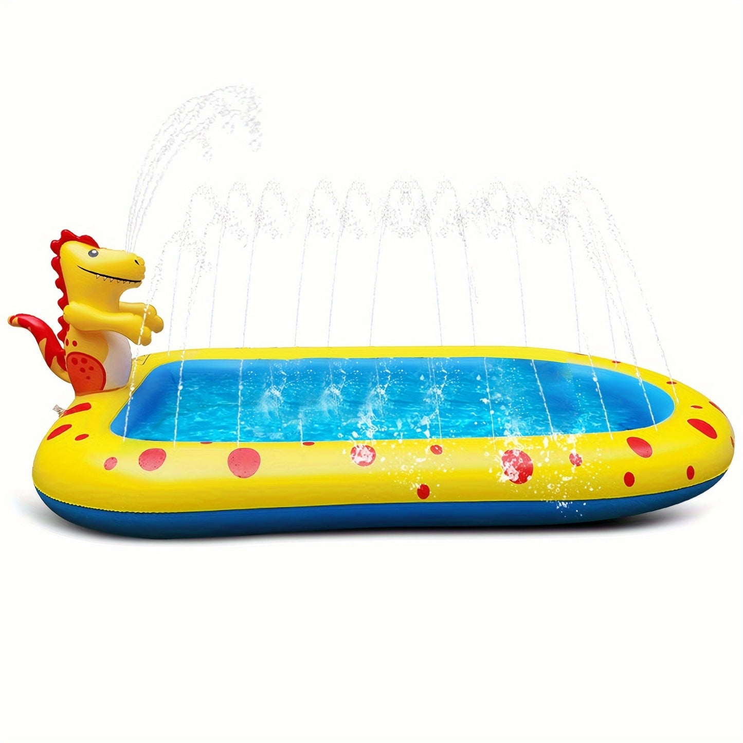 Dino Splash Pool — Kids Water Spray Pool
