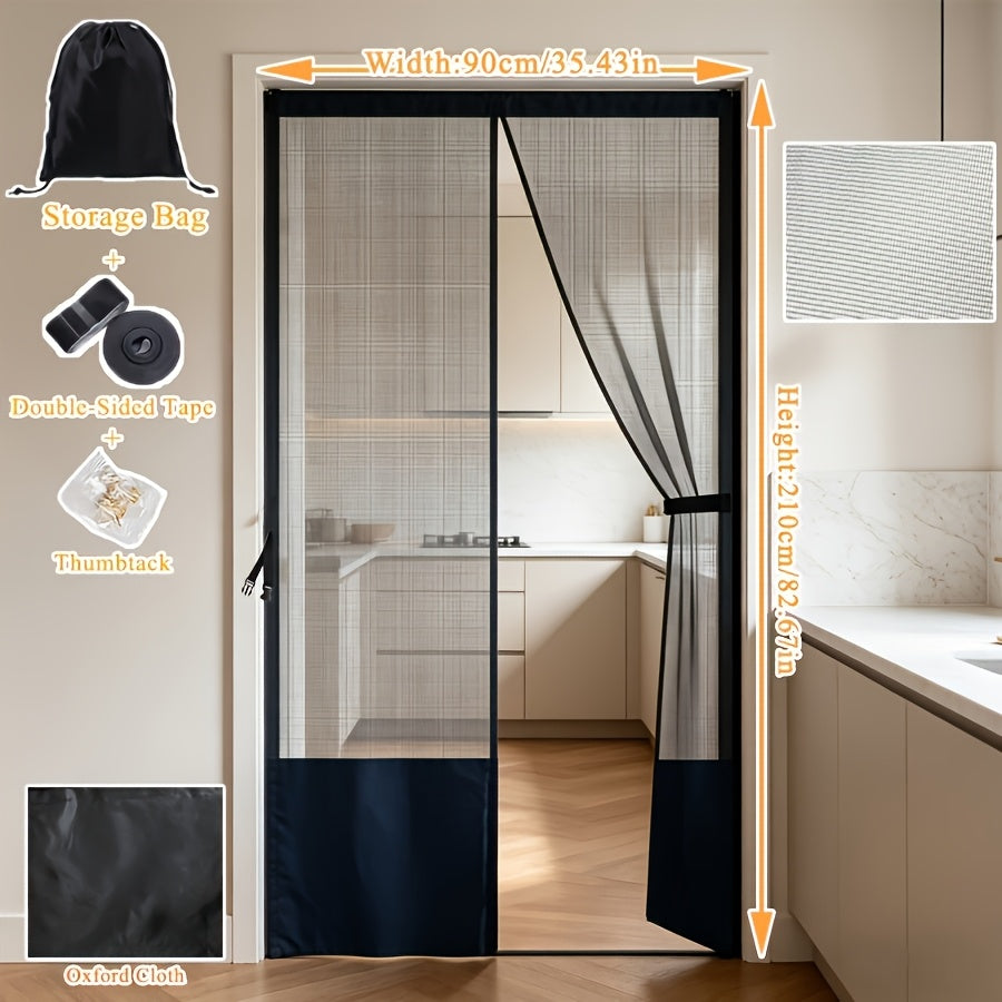 Magnetic Mesh Door Screen
