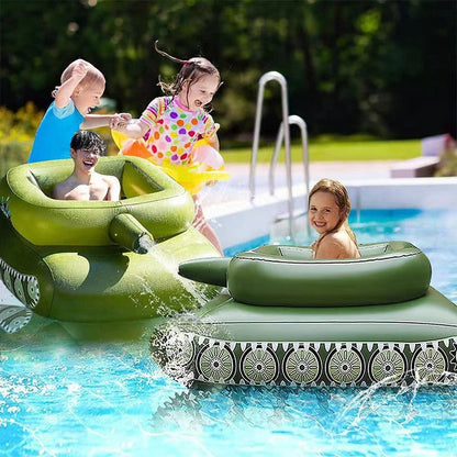 Inflatable Tank Toy with water Gun