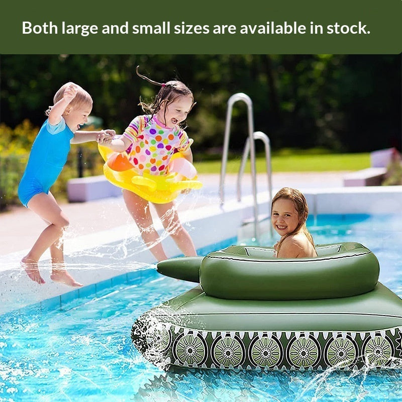 Inflatable Tank Toy with water Gun