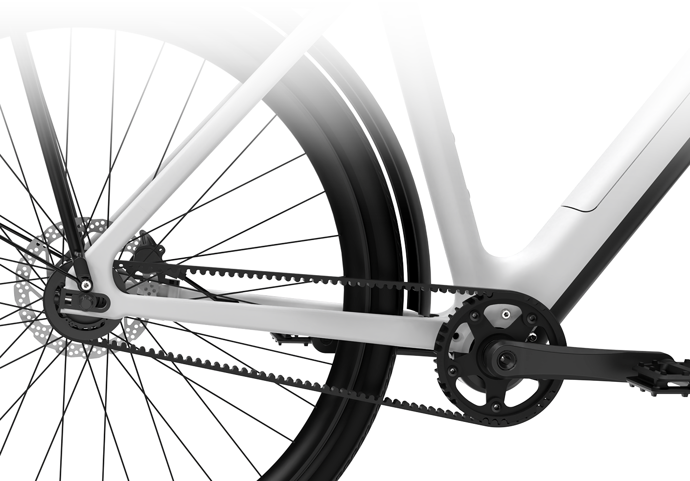 C8 belt drive upgraded to Gates belt drive